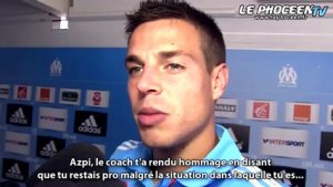 Azpi : "Ce sont des moments difficiles"