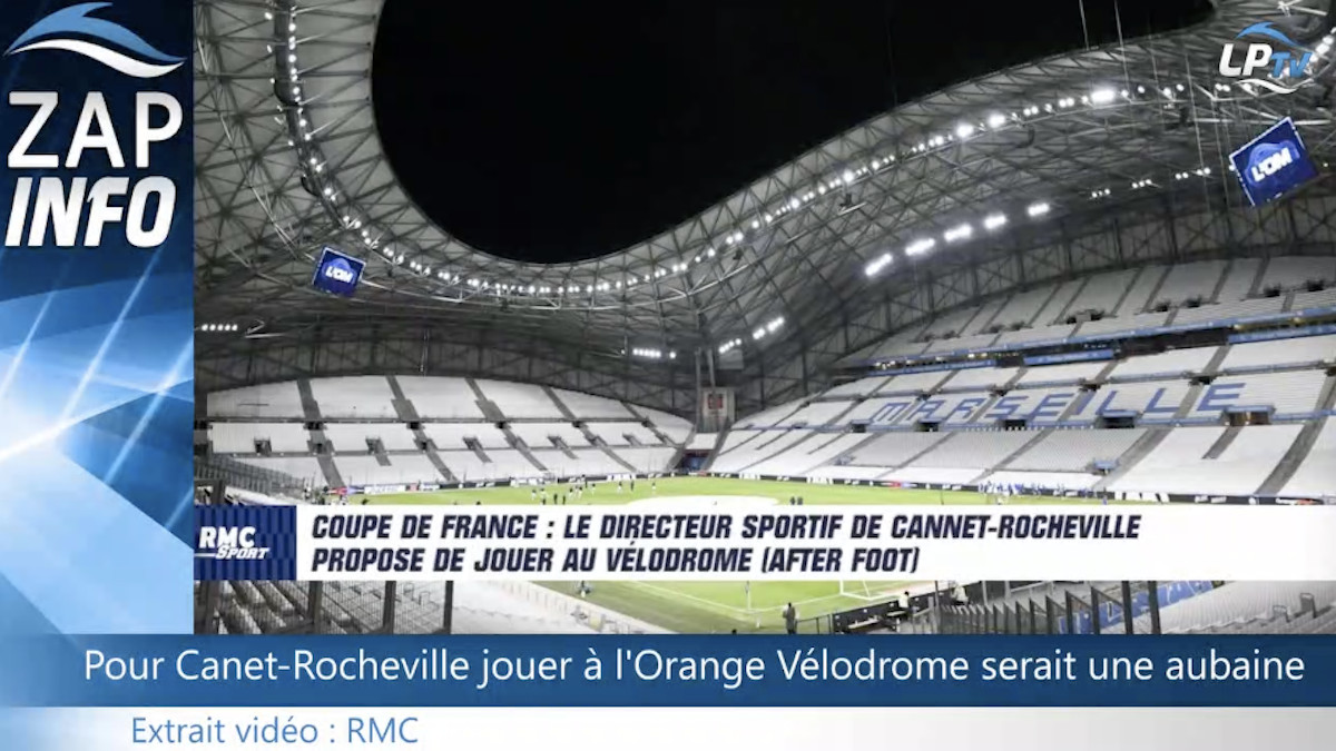 Zap OM : Pour Cannet-Rocheville, jouer à Marseille serait une aubaine 