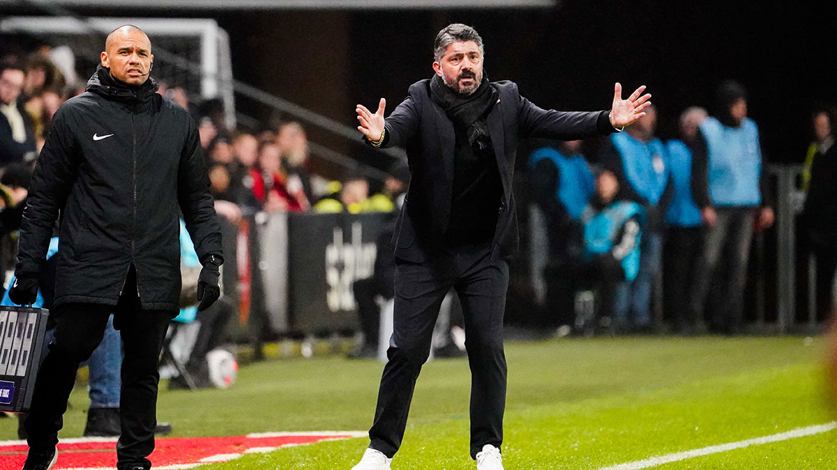 Foot - Malgré un départ historique, Gattuso démonte la prestation de son équipe