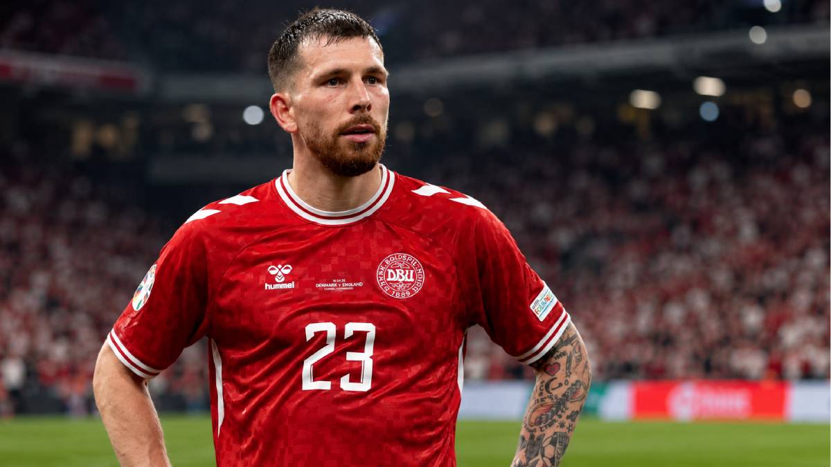 OM - Hojbjerg joue encore 90 minutes et atteint le cap des 100 sélections