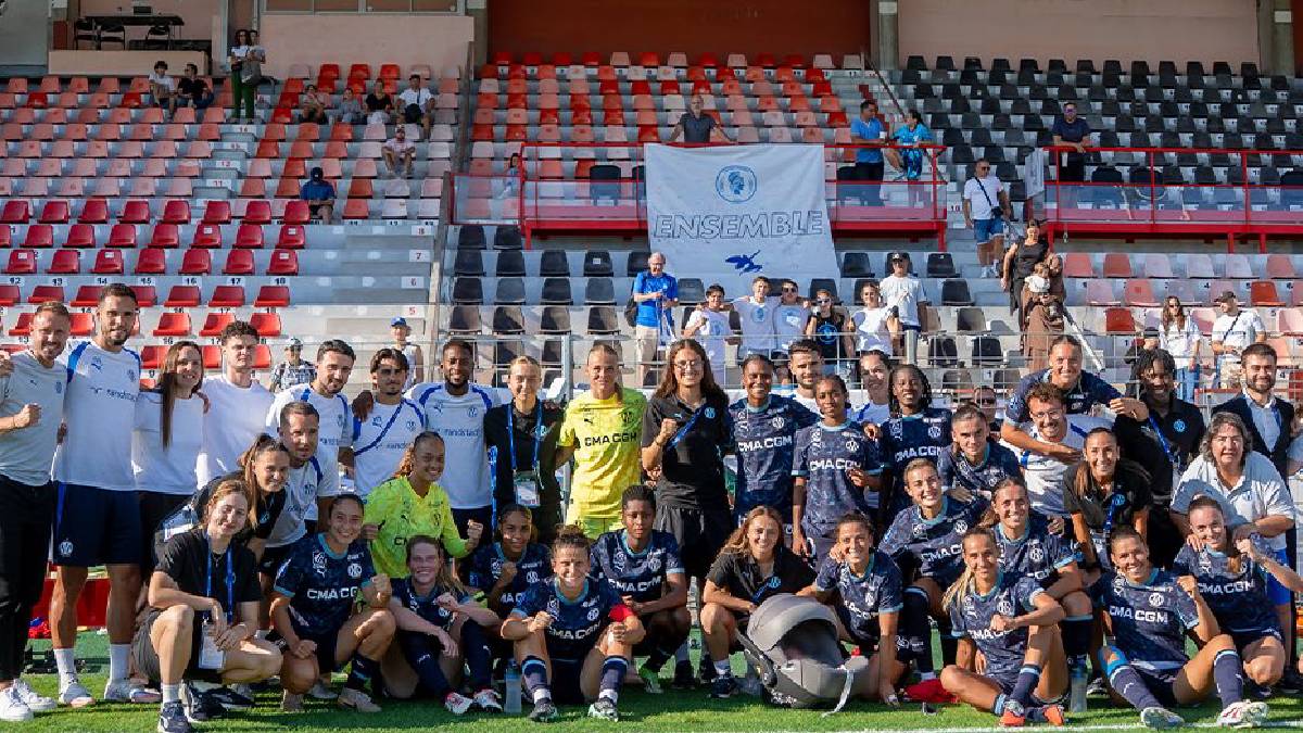 OM - six buts et une qualification, les Marseillaises frappent fort contre Thonon Évian